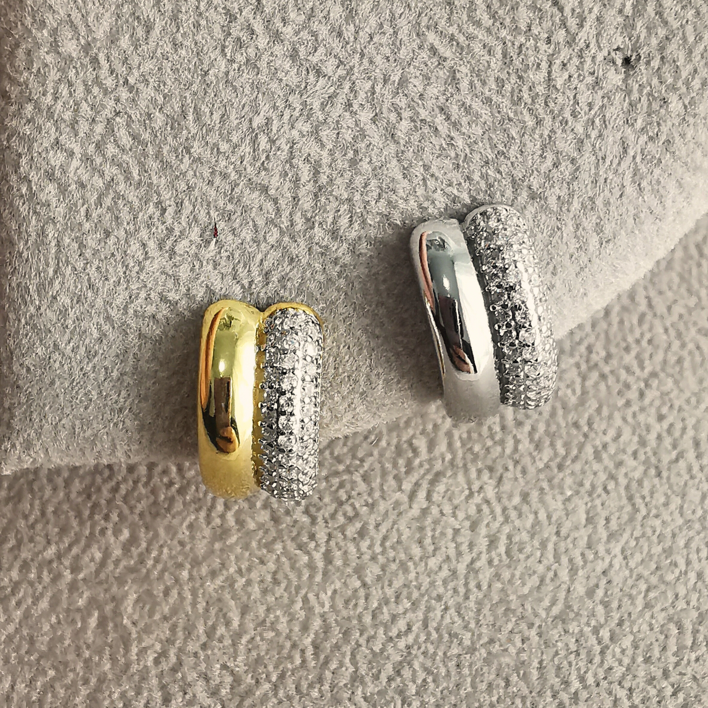 ORECCHINI DOPPIO CERCHIO