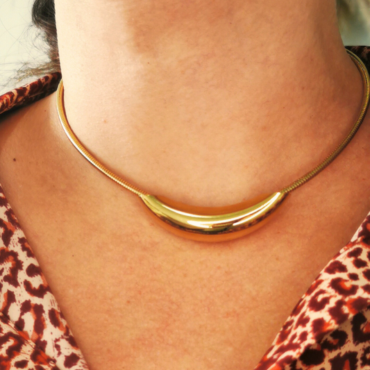 COLLANA MEZZA LUNA