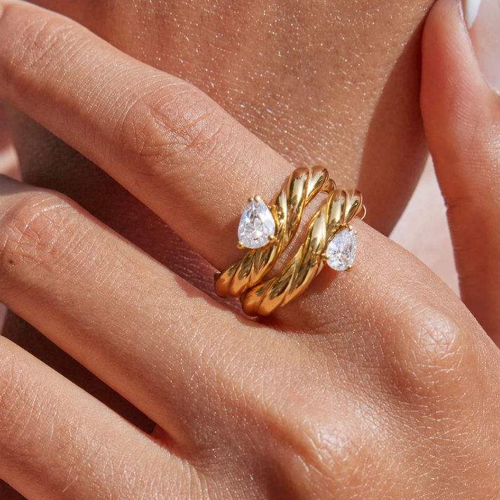 ANELLO GOCCIA DI LUCE
