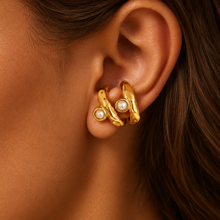 EARCUFF ORO LIQUIDO