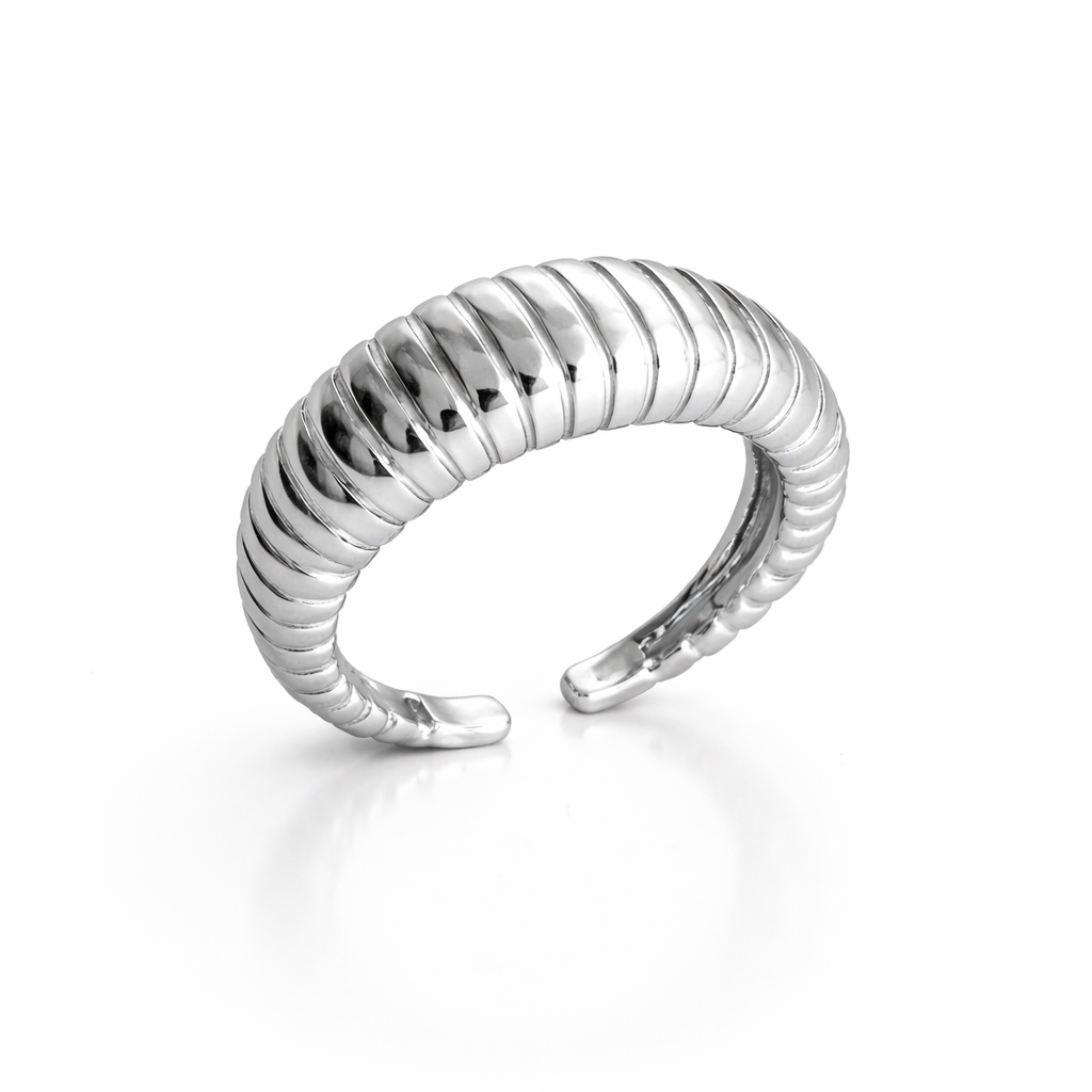ANELLO PLISSETTATO