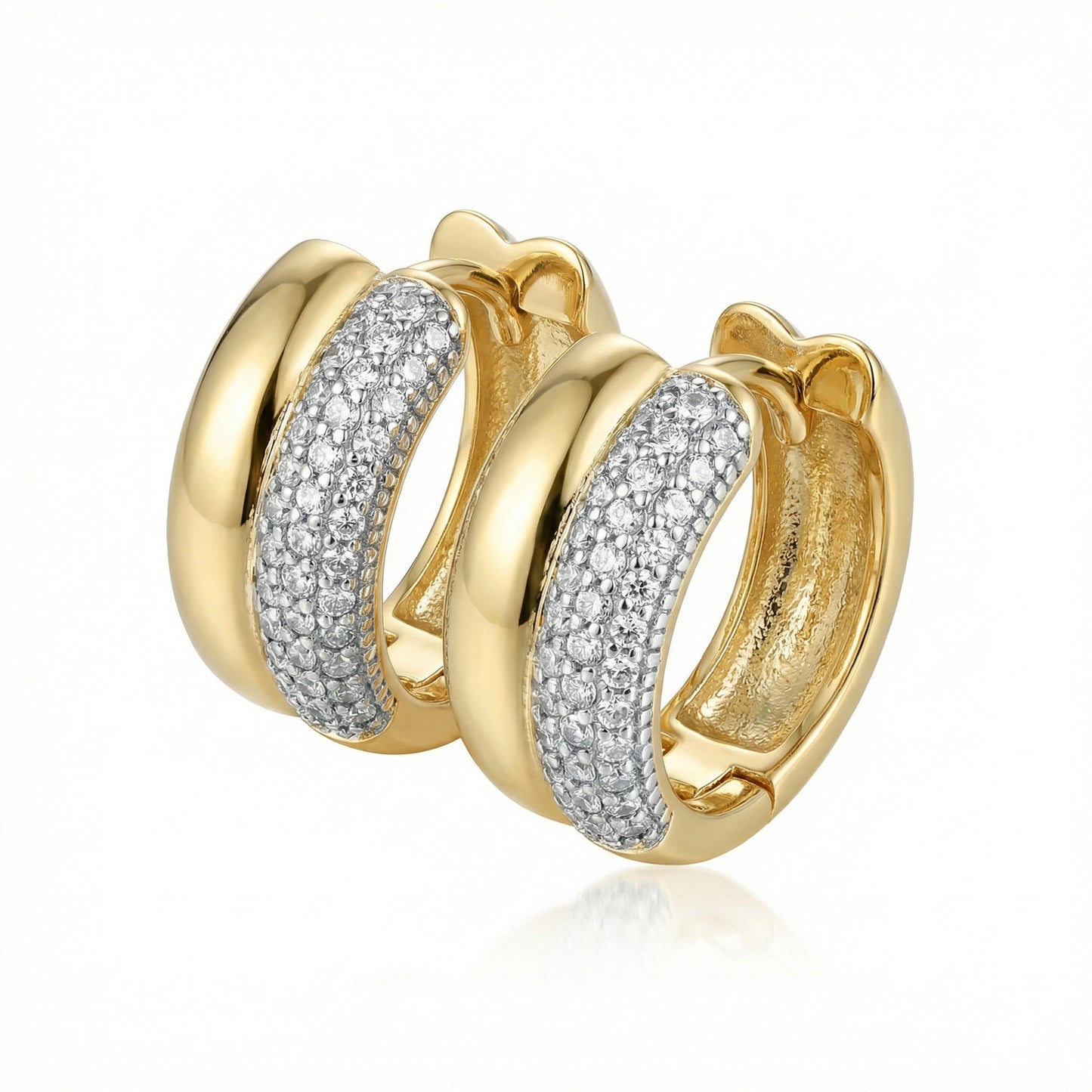 ORECCHINI DOPPIO CERCHIO